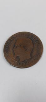 5 cent 1855 k Frankrijk, Postzegels en Munten, Munten | Europa | Euromunten, Ophalen of Verzenden, Frankrijk, 5 cent