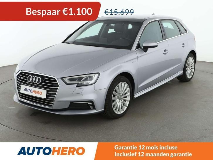 Audi A3 1.4 TFSI e-tron Sport (bj 2017, automaat), Auto's, Audi, Te koop, A3, ABS, Airbags, Airconditioning, Android Auto, Apple Carplay