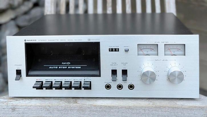 Zeer mooie Sanyo casettedeck riem moet vervangen, TV, Hi-fi & Vidéo, Tuners, Enlèvement