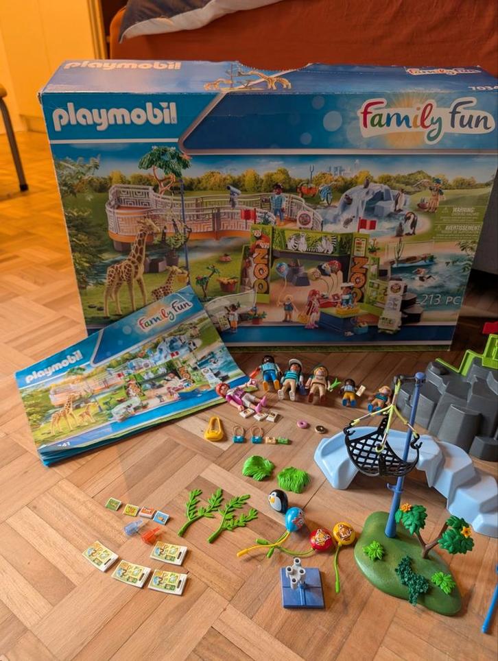 Playmobil dierentuin, Kinderen en Baby's, Speelgoed | Playmobil, Zo goed als nieuw, Ophalen