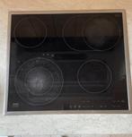 table cuisson vitrocéramique 57 cm AEG, Elektronische apparatuur, Kookplaten, Ophalen, Gebruikt, Keramisch, 4 kookzones
