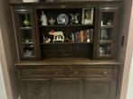 Massief houten kasten met gravuren in, Huis en Inrichting, Ophalen, Zo goed als nieuw, Met lade(s)