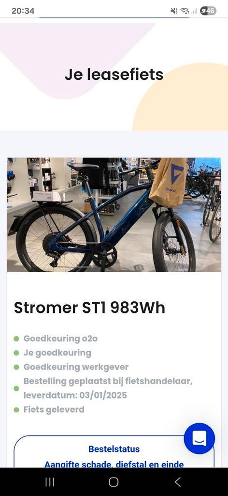 Stromer ST1 sport 2025 Large (+180cm) met 983 kw batterij, Fietsen en Brommers, Elektrische fietsen, Stromer, Ophalen