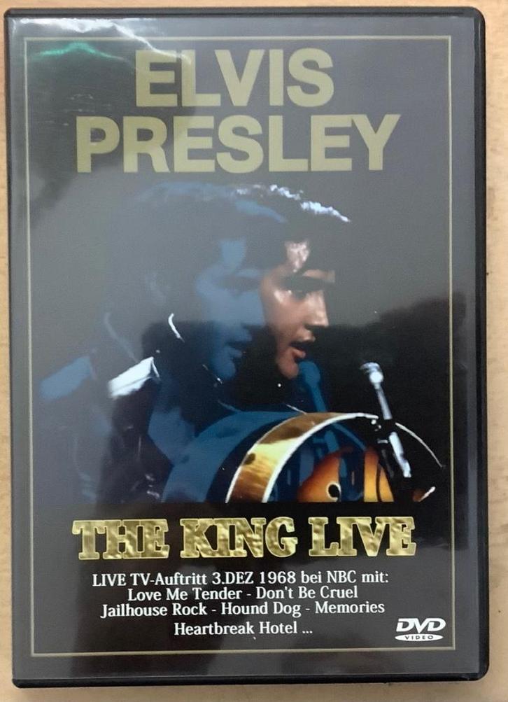 Elvis Presley The King Live Dvd, Cd's en Dvd's, Dvd's | Muziek en Concerten, Gebruikt, Muziek en Concerten, Alle leeftijden, Ophalen of Verzenden