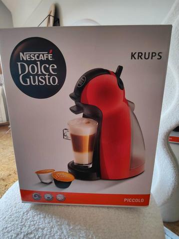 Dolce Gusto machine - Kups - Piccolo rouge, Elektronische apparatuur, Koffiezetapparaten, Ophalen, Nieuw