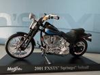 Maisto Harley-Davidson 2001 FXSTS Springer Softail, Ophalen of Verzenden, Zo goed als nieuw, Maisto