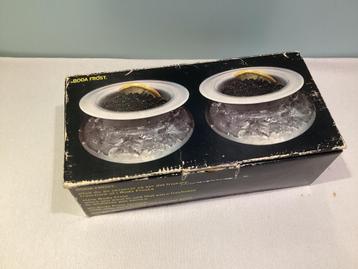 Kaviaar servies (Kosta) Boda Frost. 315/a.  beschikbaar voor biedingen