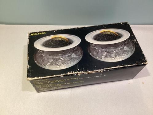 Kaviaar servies (Kosta) Boda Frost. 315/a., Antiek en Kunst, Antiek | Schalen, Ophalen