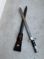 M1914 Zaagtand bajonet met frog MINT staat, Ophalen of Verzenden