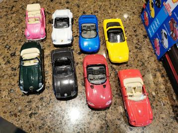 8 voitures miniature de collection “Cabrio de Rêve” par Shel, Enlèvement, Voiture