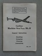 Instructieboekje handleiding Sten gun editie 1942, Collections, Objets militaires | Seconde Guerre mondiale, Autres, Livre ou Revue