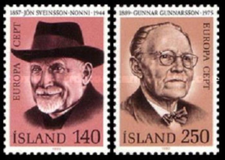 IJSLAND 1980-83 Uitgaves Los Te Koop, Postfris (zie lijst)., Postzegels en Munten, Postzegels | Europa | Scandinavië, Postfris