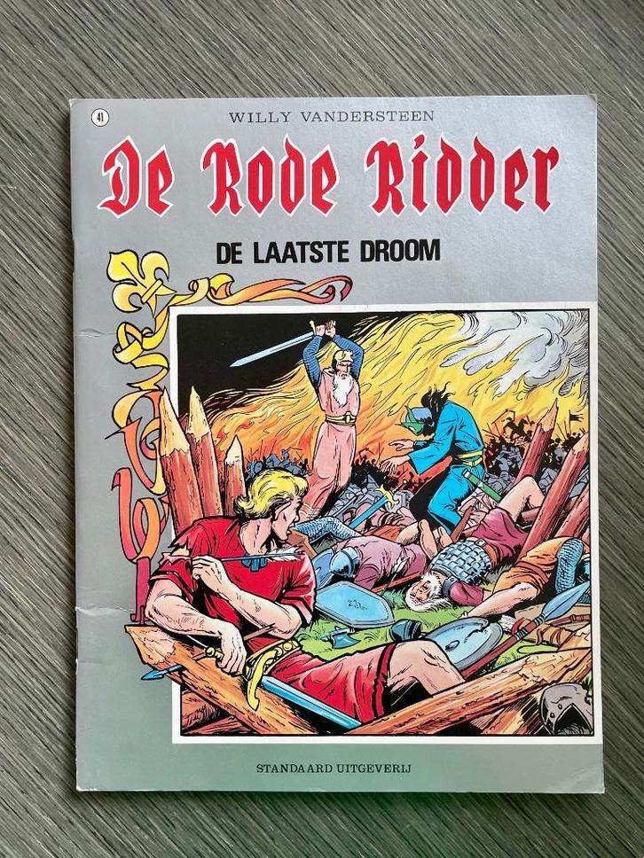De rode ridder | 41. De laatste droom, Boeken, Stripverhalen, Gelezen, Eén stripboek, Verzenden