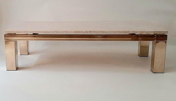 Belgochrom Dewulff Selection '80 vintage, Huis en Inrichting, Tafels | Salontafels, Gebruikt, Ophalen