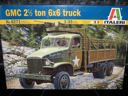 bouwdozen van legervrachtwagens op 1/35, Hobby en Vrije tijd, Modelbouw | Auto's en Voertuigen, Nieuw, Truck, Italeri, Ophalen of Verzenden