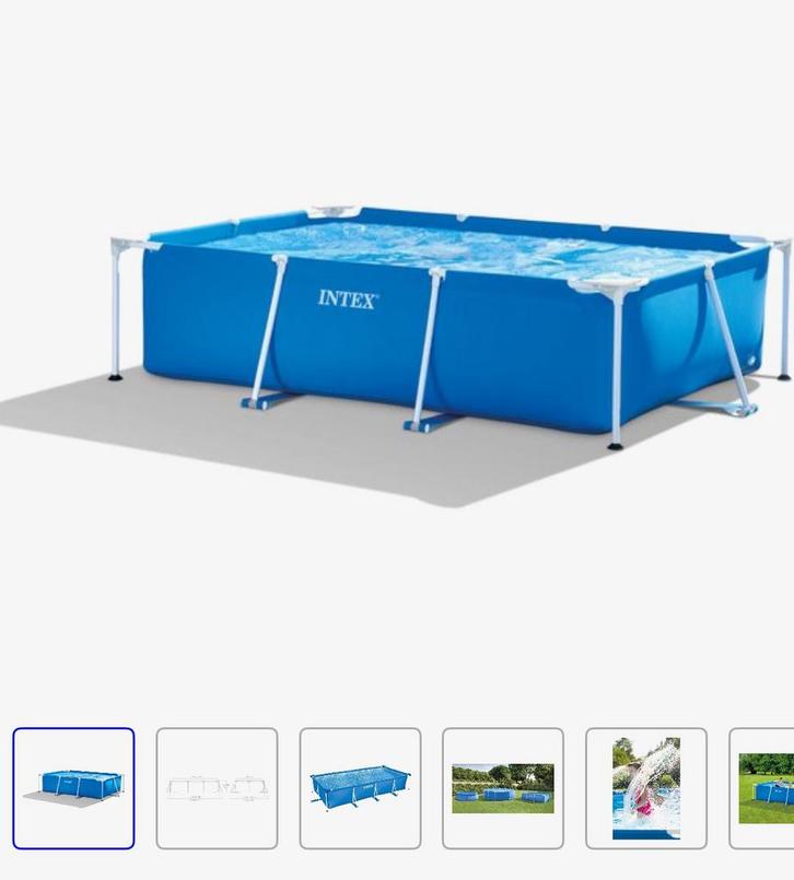 Intex zwembad 300 x 200 x75, Tuin en Terras, Zwembaden, Gebruikt, Opzetzwembad, Minder dan 80 cm, 200 tot 400 cm, 200 tot 300 cm