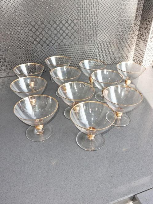 Verres anciens, Verzamelen, Glas en Drinkglazen, Gebruikt, Ophalen of Verzenden