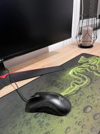 Razer Deathadder elite en bijbehorende muismat, Computers en Software, Rechtshandig, Muis, Verzenden, Gaming muis