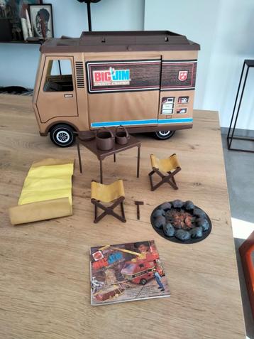 1971 vintage Mattel Big Jim camper van...