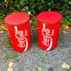 Vintage - Coca Cola - 2 x Kruk  Tafel, Ophalen of Verzenden