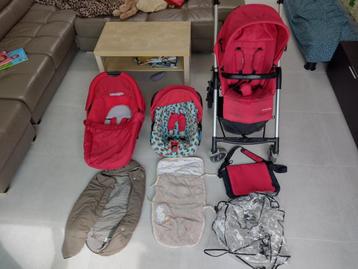 Bébéconfort 3 in 1 kinderwagen, Autres marques, Poussette combi, Avec siège auto, Enlèvement