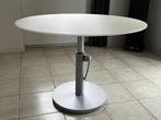 TAFELTJE UP AND DOWN, Huis en Inrichting, Tafels | Sidetables, Ophalen, Gebruikt, Rond, Glas