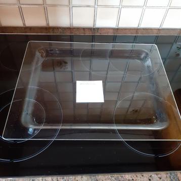 ovenschaal in glas 35cm x 43,8cm beschikbaar voor biedingen