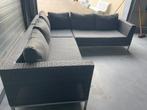 Prachtige Loungeset ZGAN!! Met dikke kussens, Tuin en Terras, Ophalen, Zo goed als nieuw, Loungeset