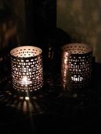 Nieuwe theelichthouder Dôme Déco - 13 cm - zilver, Huis en Inrichting, Ophalen of Verzenden, Nieuw