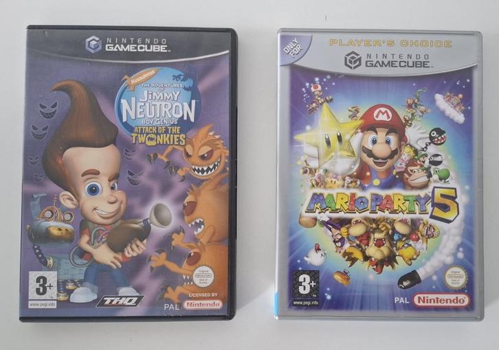 2x GC games : Mario Party 5 & Attack of the Twonkies, Games en Spelcomputers, Games | Nintendo GameCube, Zo goed als nieuw, Avontuur en Actie