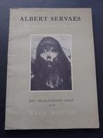 ALBERT SERVAES  BOEK EN LITHO, Livres, Art & Culture | Arts plastiques, ALBERT SERVAES, Enlèvement ou Envoi, Design graphique