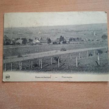 Francorchamps oude postkaart  beschikbaar voor biedingen