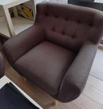 Set van 4 grijze eenpersoonszetels, Ophalen, Gebruikt, Eenpersoons, 75 tot 100 cm