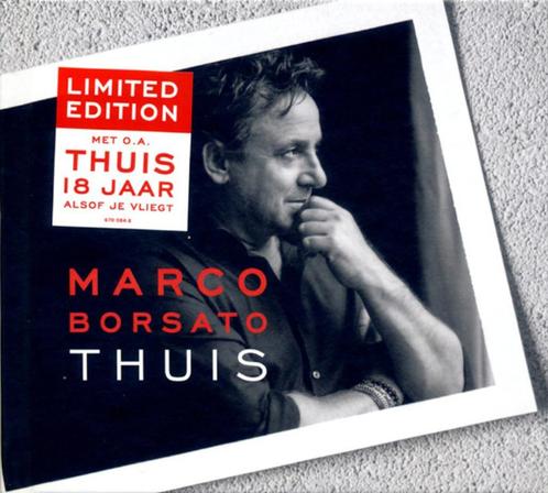 1427 - MARCO BORSATO - THUIS - LIMITED EDITION - NIEUW, Cd's en Dvd's, Cd's | Nederlandstalig, Nieuw in verpakking, Pop, Verzenden