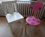 Chaise enfant Blanc Ikea Kritter ou Orchestra Chat Rose, Ophalen, Gebruikt, Stoel(en)