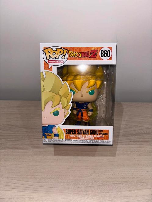 Pop! Anime: DBZ- Super Saiyan Goku First Appearance #860, Collections, Jouets miniatures, Enlèvement ou Envoi