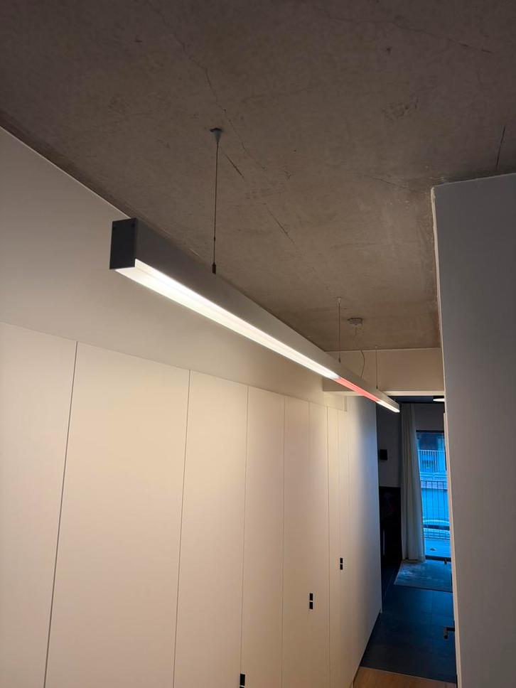 Lichtlijn | Hanglamp | Pendelarmatuur 4,5m, Huis en Inrichting, Lampen | Hanglampen, Zo goed als nieuw, Minder dan 50 cm, Metaal