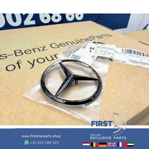 W177 A KLASSE STER Kofferbak LOGO achterklep EMBLEEM zwart W, Auto-onderdelen, Carrosserie, Mercedes-Benz, Gebruikt, Ophalen of Verzenden