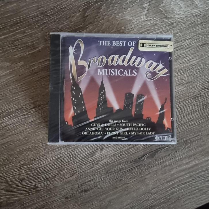 CD Various – The Best Of Broadway Musicals, Cd's en Dvd's, Cd's | Filmmuziek en Soundtracks, Nieuw in verpakking, Ophalen of Verzenden
