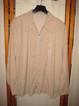 Crèmekleurige damesbloes/tuniek - medium, Kleding | Dames, Blouses en Tunieken, Gedragen, Maat 38/40 (M), Overige kleuren, Ophalen of Verzenden