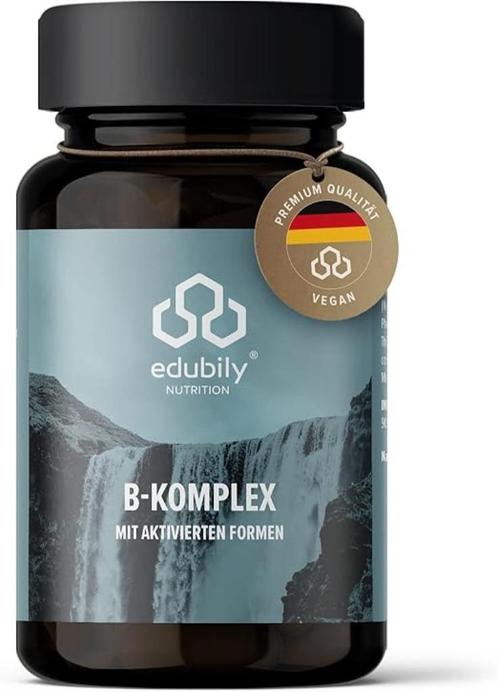 edubily nutrition Vitamine B complex GRATIS LEVERING, Sport en Fitness, Gezondheidsproducten en Wellness, Nieuw, Overige typen