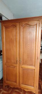 Armoire/penderie en bois Très bon état, Maison & Meubles, Armoires | Penderies & Garde-robes, Vintage, 100 à 150 cm, Utilisé, Avec espace de penderie