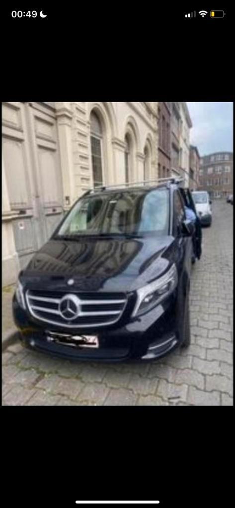 Mercedes 250 V-classe 2015, Auto's, Mercedes-Benz, Particulier, V-Klasse, Diesel, Euro 5, 4 deurs, Zwart, Beige, Ophalen