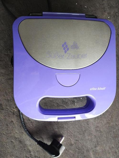 Wafelijzer - Wafelmaker - Feestgebakmaker, Elektronische apparatuur, Wafelijzers, Gebruikt, Uitneembare platen, Ophalen