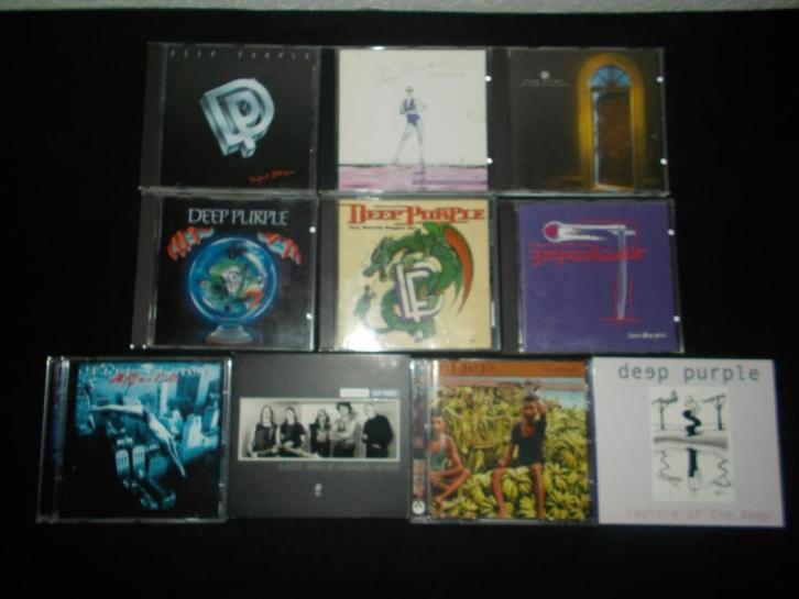 DEEP PURPLE - 10 CD's te koop in 1 Lot - HARDROCK, CD & DVD, CD | Hardrock & Metal, Comme neuf, Envoi