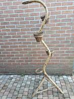 Vintage rotan slang plantenstandaard, Ophalen