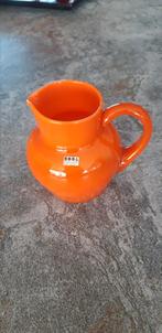 Oranje glazen kruik / pitcher van Kosta Boda, zeldzaam, Antiek en Kunst, Ophalen