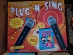 Plug 'n single karaoke set met 2 microfoons en dvd, TV, Hi-fi & Vidéo, Appareil pour karaoké, Micro(s), Utilisé, Enlèvement ou Envoi