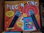 Plug 'n single karaoke set met 2 microfoons en dvd, Micro(s), Utilisé, Enlèvement ou Envoi