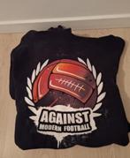 Zwarte trui met kap voetbal heren, Ophalen, Maat 52/54 (L), Zwart